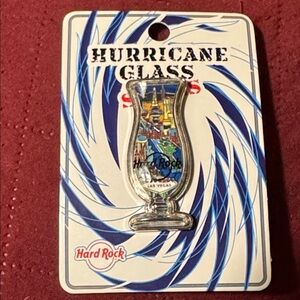 LIMITED EDITION Hard Rock Las Vegas Hurricane Glass Series Pin